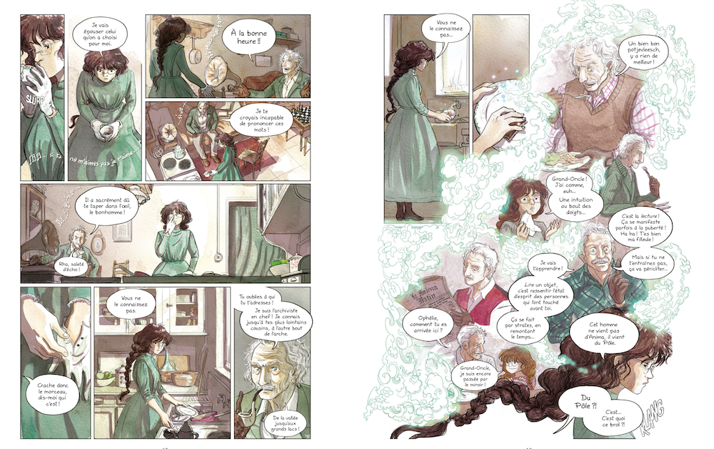 Extrait de la BD Les fiancés de l'hiver