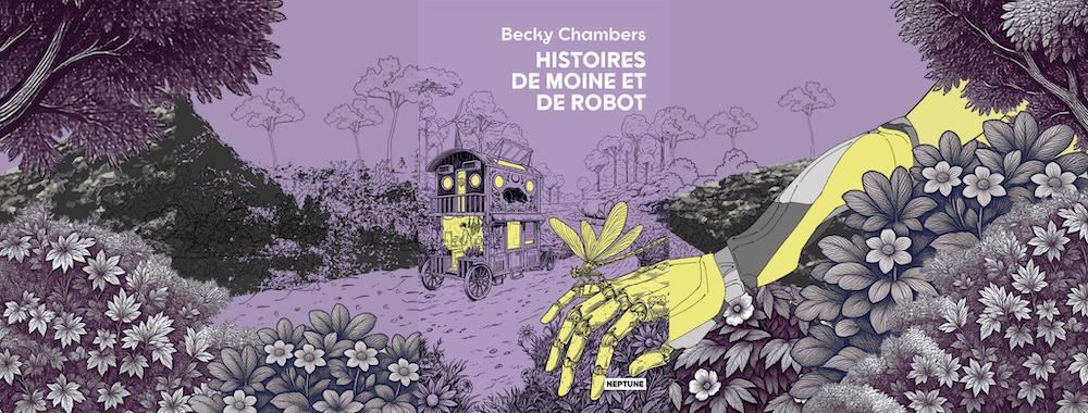 Couverture de Histoires de moine et de robot de B. Chambers