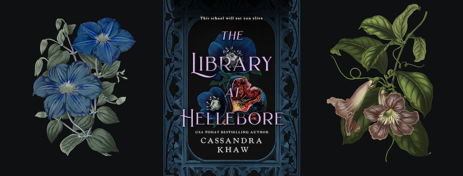 Couverture anglaise de The Library of Hellebore